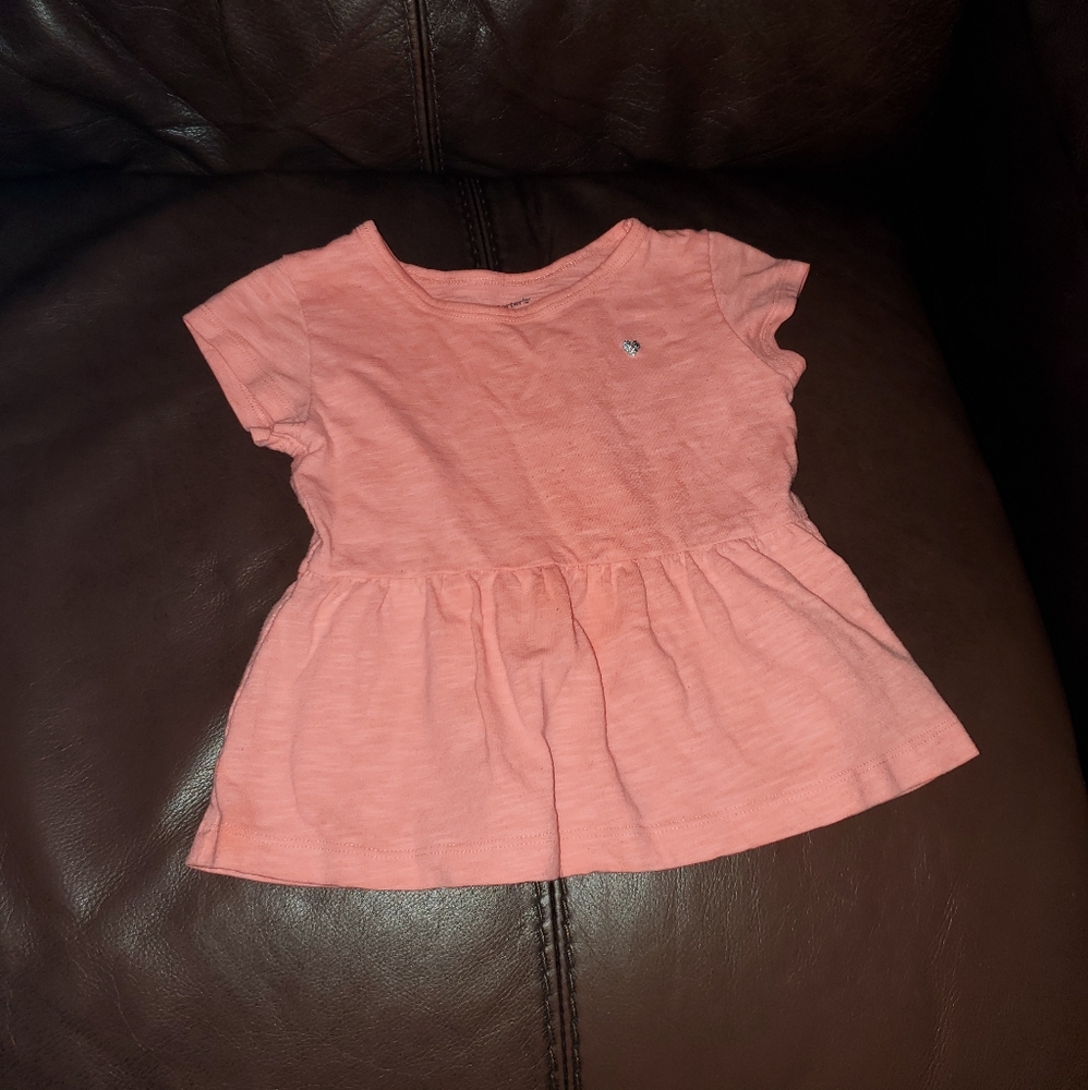 Girls 3T Peach T-Shirt